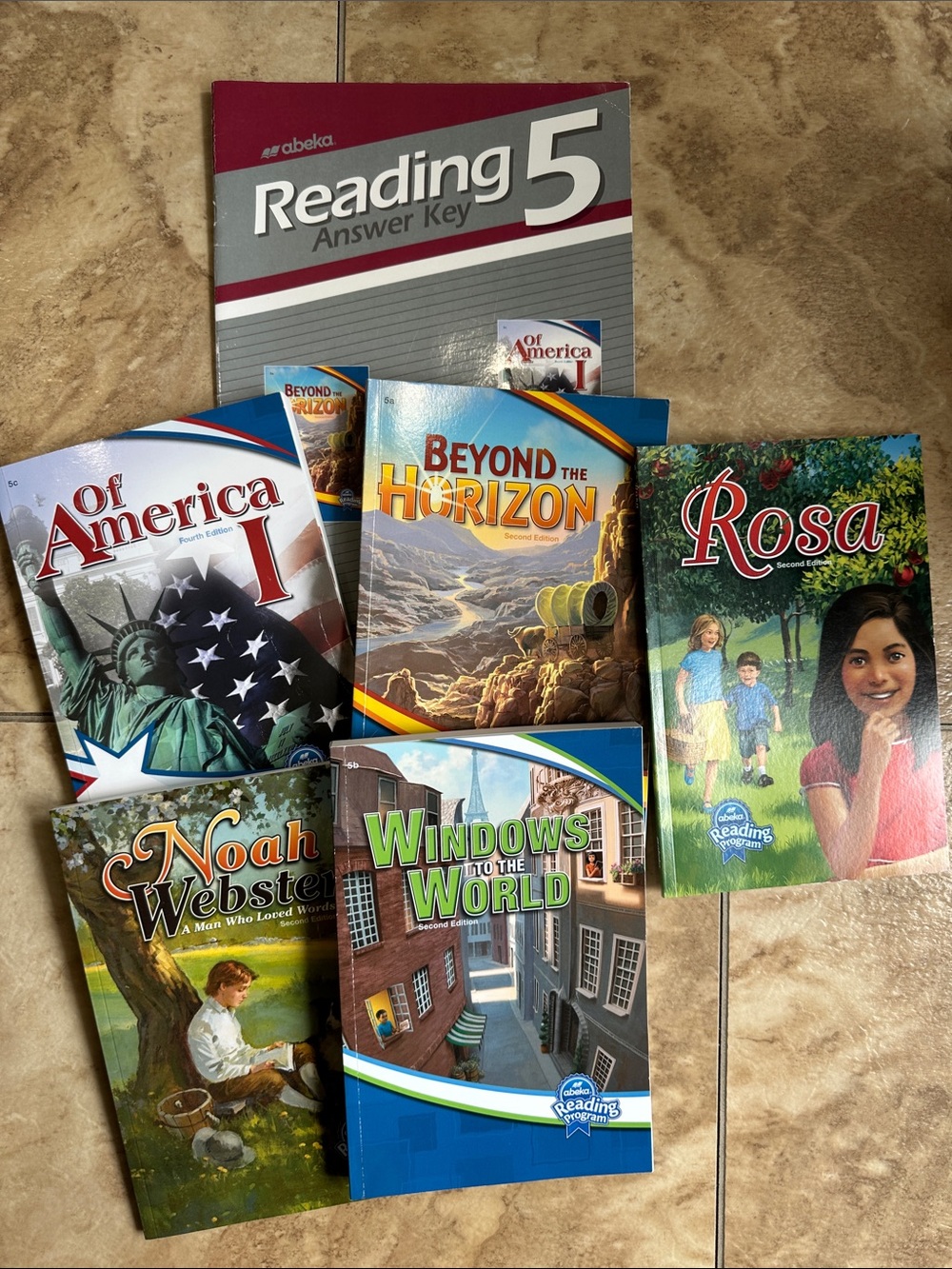 Complete Abeka Reading 5 Grade 5 Homeschool Bundle - Current Editions
